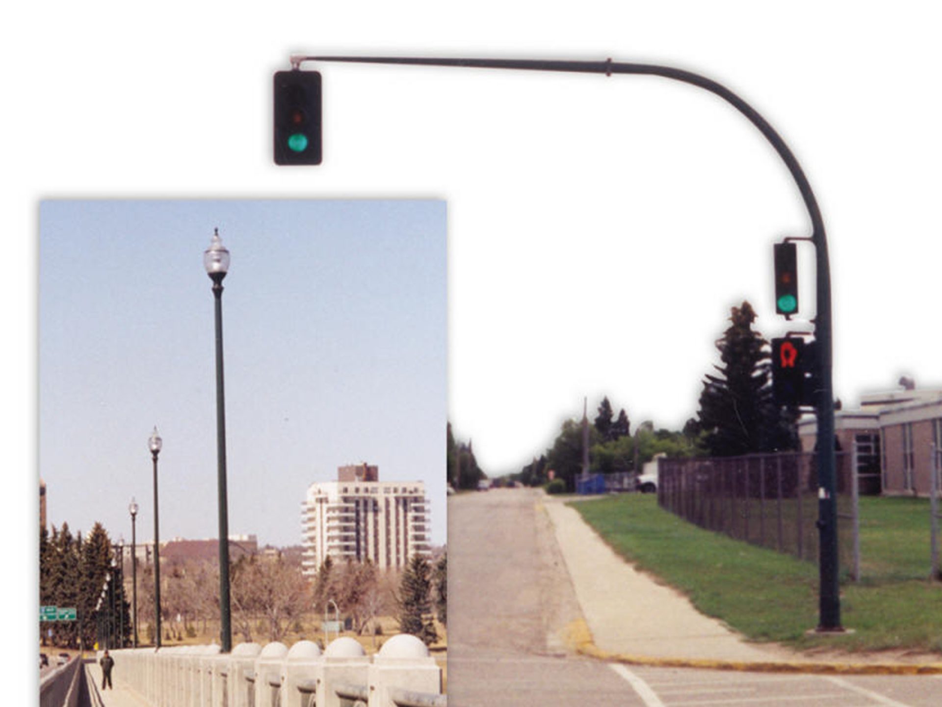 CIM light standards installed